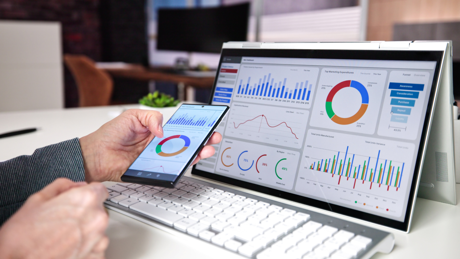 Parent view of the school app